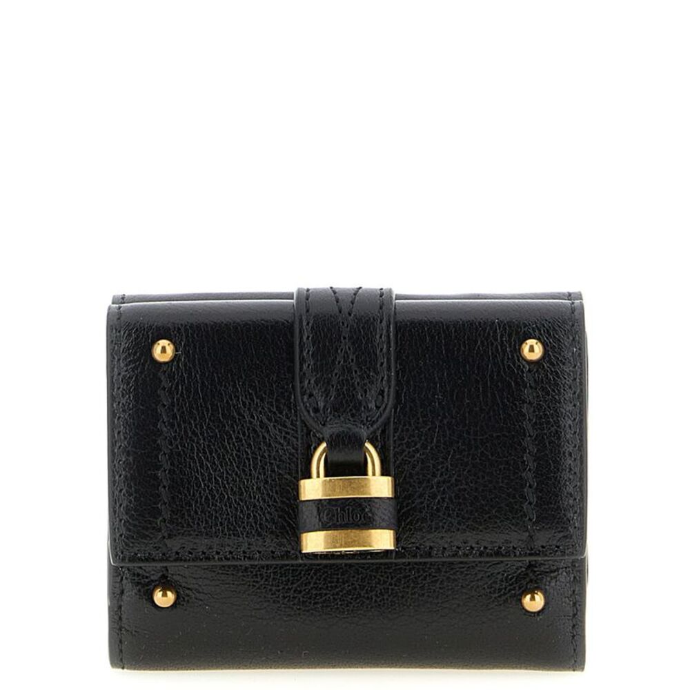 Chloé Black Buffalo Leather Women's Cardholder